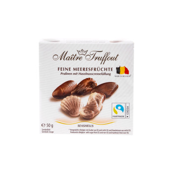 Maître Truffout Mini Pralines seashells 50g