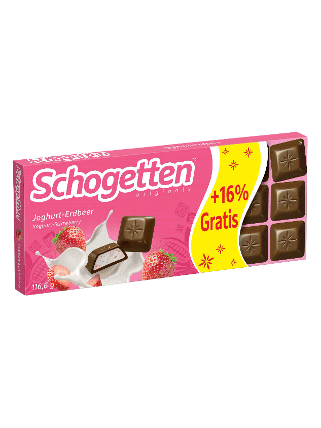 Schogetten Yoghurt Strawberry 116 g