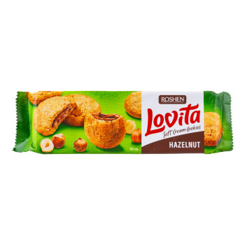 Roshen Lovita Soft Cream Hazelnut 127g - 1