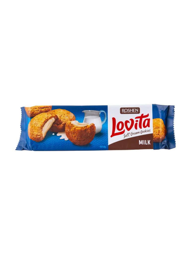 Roshen Lovita Soft Cream Milk 127g