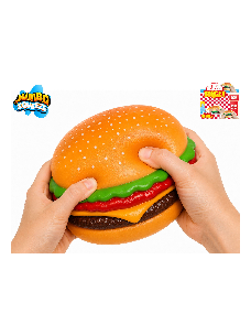 Mega squeeze hamburger strečový jumbo 12x12x5,5cm