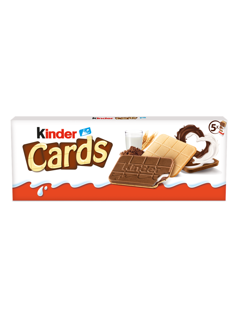 Kinder Cards 128g 5x T2