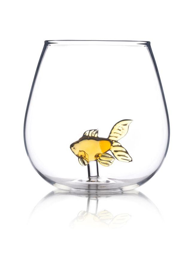 MIKAMAX Goldfish In A Glass