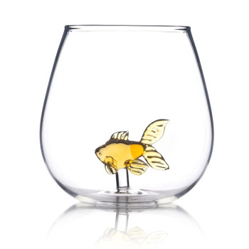 MIKAMAX Goldfish In A Glass