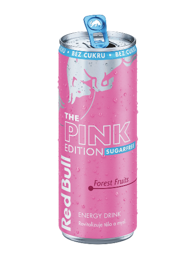 Red Bull Pink Edition Sugarfree 0,25l plech