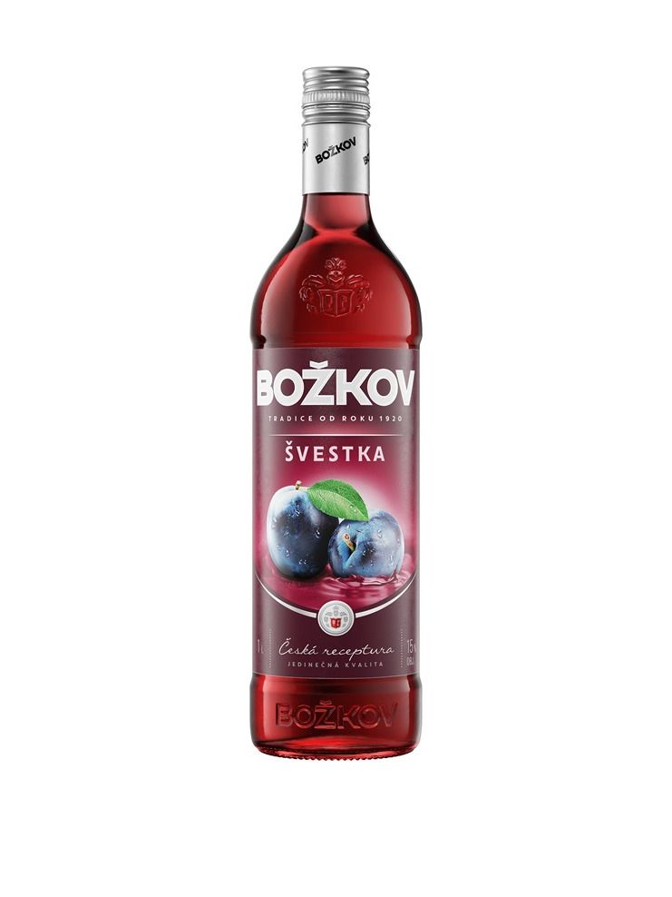 Božkov Plum Liqueur 15% 1 l