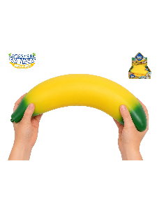 Mega squeeze banán strečový 37cm