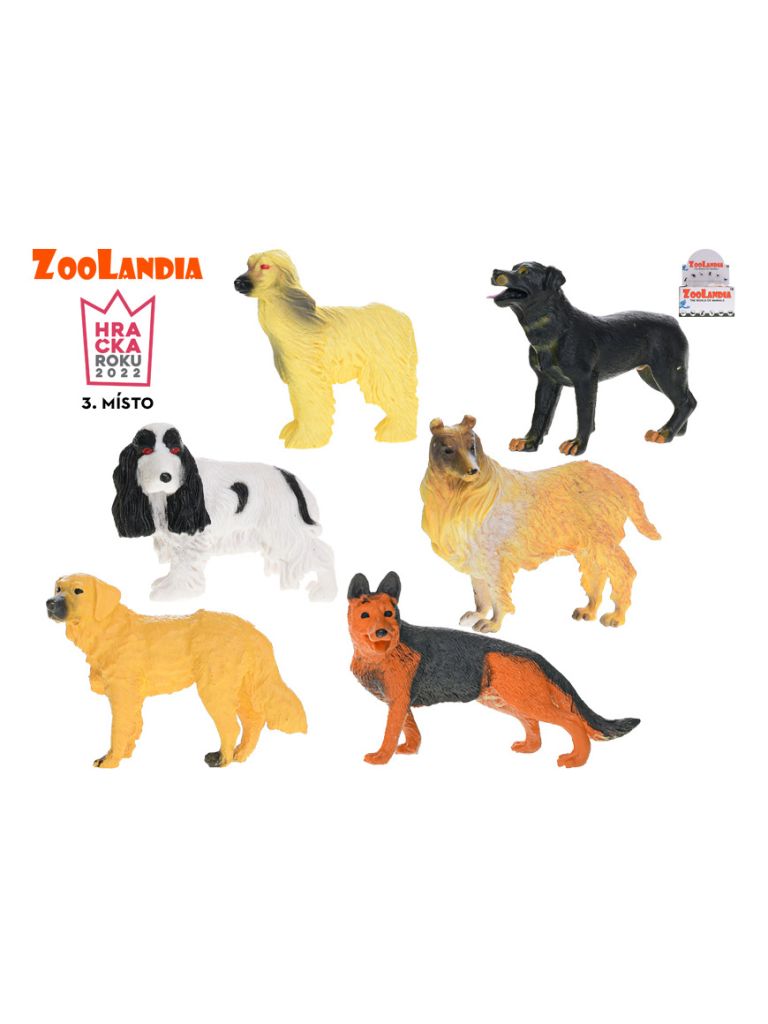 Zoolandia pejsci 7-10cm v sáčku 6druhů 18ks v DBX