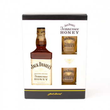 Jack Daniel's Honey 0.7l 35% + 2 glasses - 1