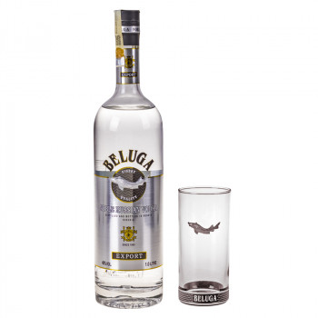Beluga 1l 40% + Glass - 2