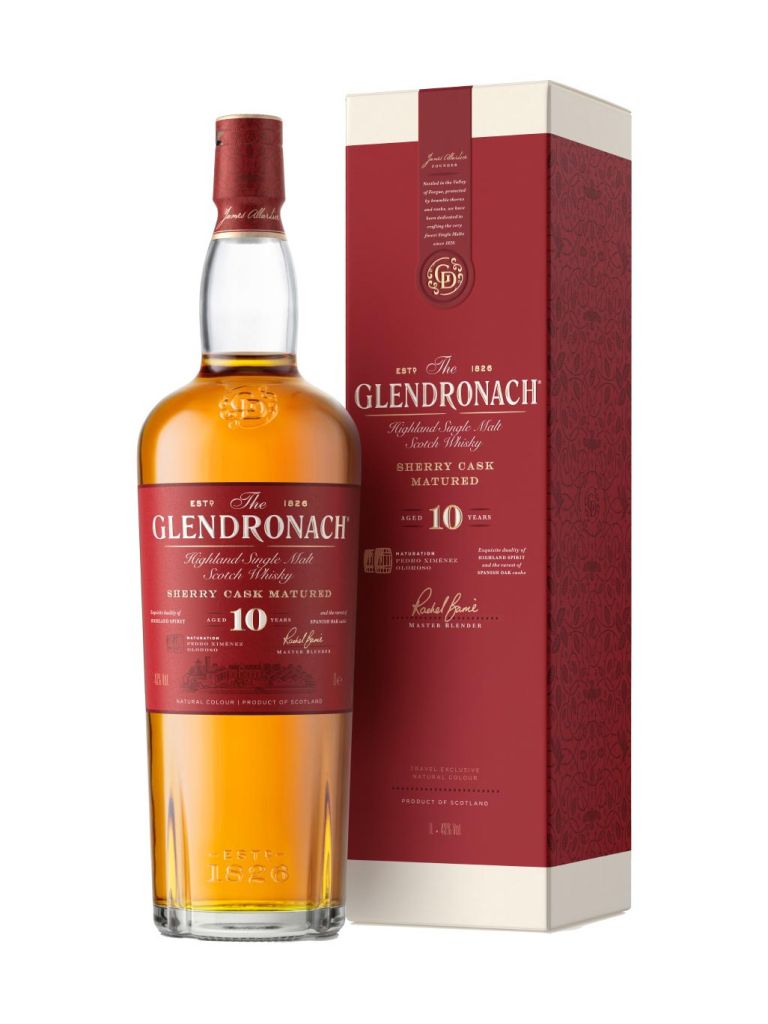 Glendronach 10Y Sherry Cask Matured 43% 1 l