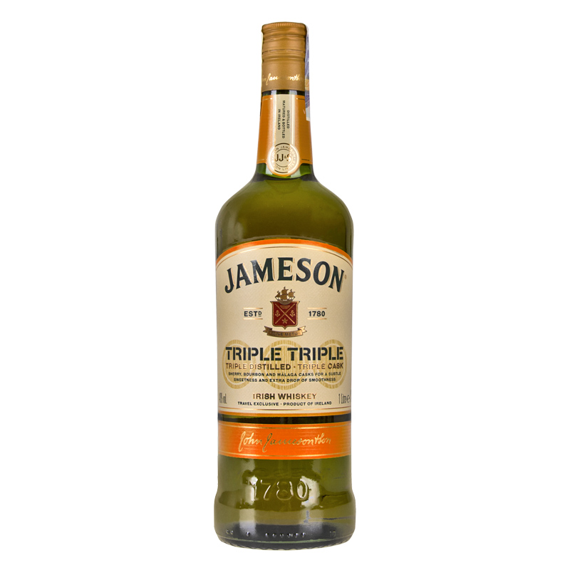 1L 40% Jameson | Excaliburshop Triple Triple
