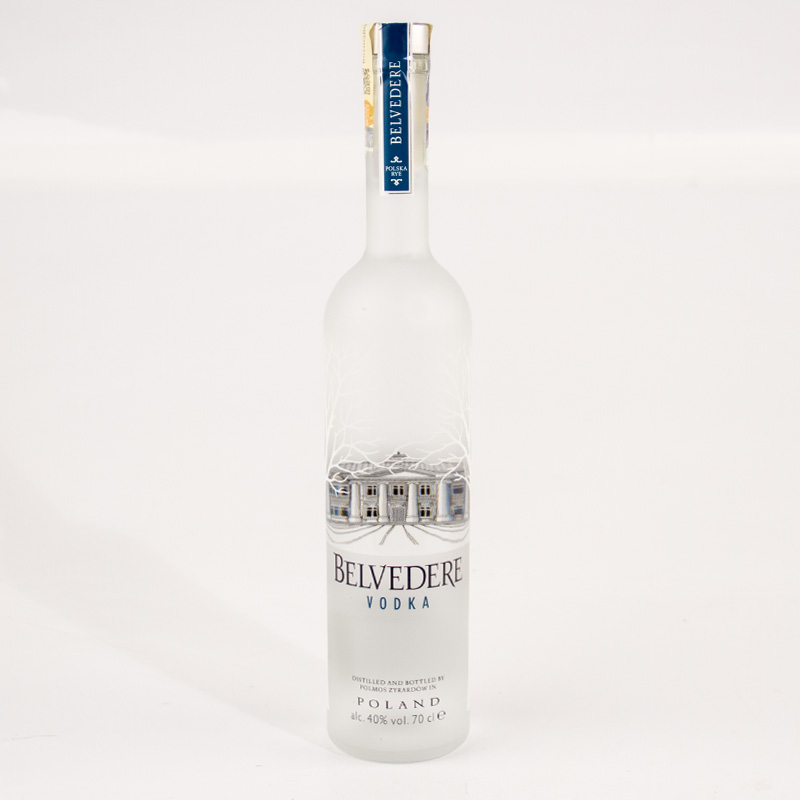 Pure Vodka 40% alcohol - around the ExcaliburShop sales Online world from 0,7L | Belvedere