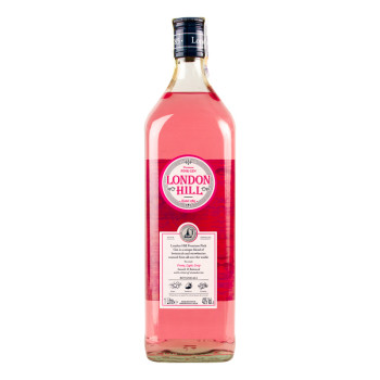 London Hill Gin Pink 43% 1 l