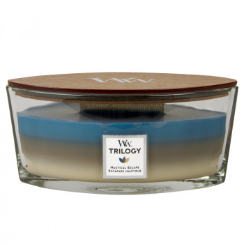 WoodWick Trilogy Nautical Escape boat - 1