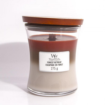 WoodWick Trilogy Forest Retreat glass medium - 1