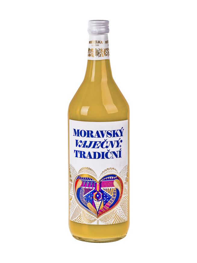 Metelka Moravský vaječný likér 1 l 14%