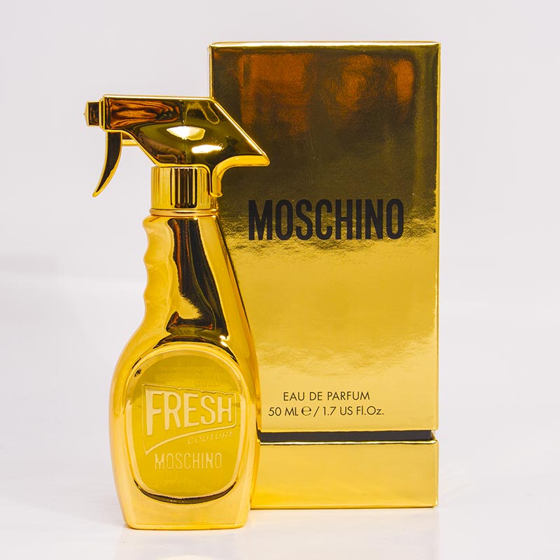 Moschino fresh gold. Moschino Gold Fresh Couture. Moschino духи золотые. Moschino парфюмерная вода Gold Fresh Couture цены.
