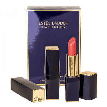 Estée Lauder LS Pure Color Envy Sculpting Lipsticks Set:Dynamic + Tumultuous Pink +Impassioned - 1