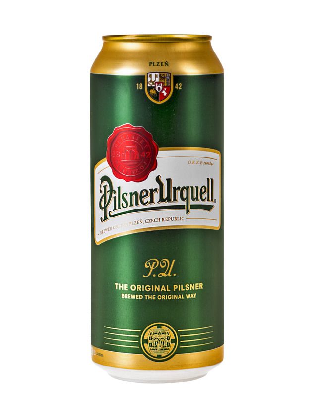 Pilsner Urquell 4,4% 0,5 l tin