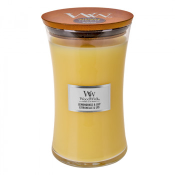 WoodWick Lemongrass & Lily glass large - 1