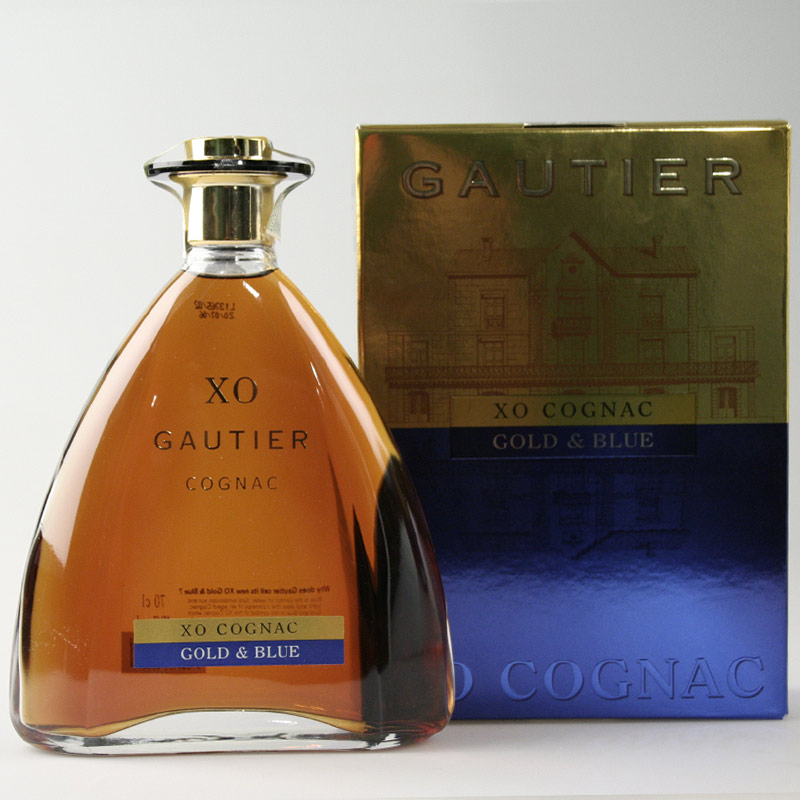 Gautier Cognac • Gold & Blue XO