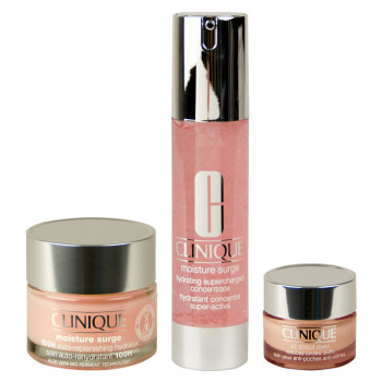 Clinique Moisture Surge Set  100H Auto-Rpl Hydrtor 50 ml + Hydra Super Concentrat+All About Eyes - 2