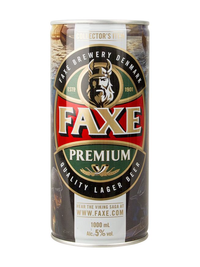 Faxe Premium 1L 5% tin
