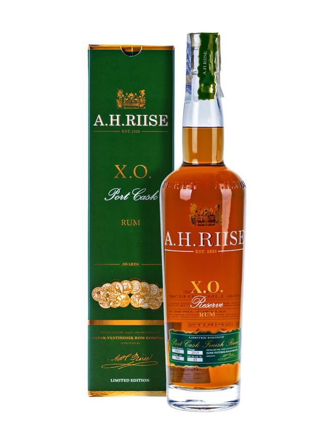 A.H.Riise X.O. Port Cask 45% 0,7 l