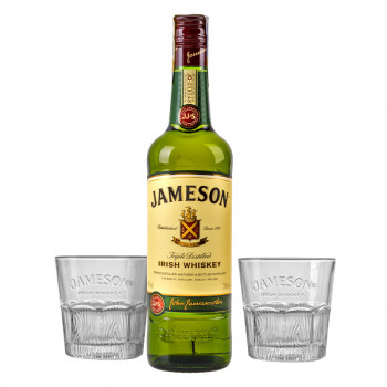 Jameson 0,7l 40% + 2 glas - 2