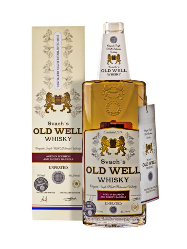 Svach's Old Well Whisky Bourbon Sherry 0,5L 46,3%