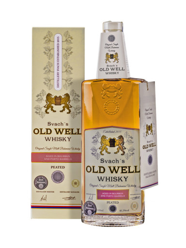 Svach's Old Well Whisky Bourbon Porto 0,5L 46,3%
