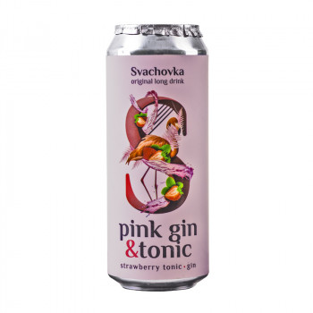 Svachovka Pink Gin + Tonic 0,5L 7,2% Dose