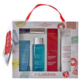 Clarins Skincare Set With love from suitcase