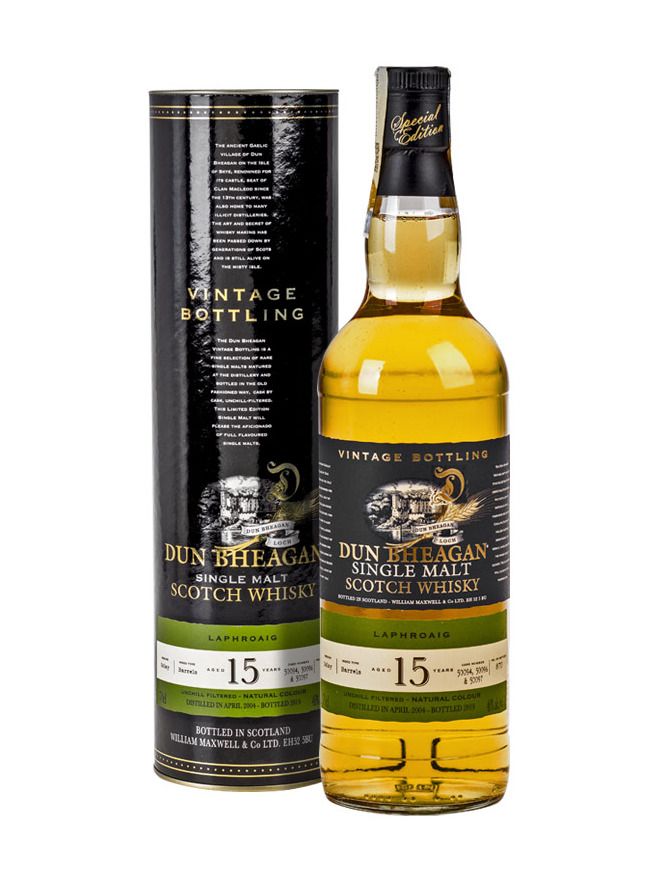 Dun Bheagan Laphroaig 15Y 0,7L 46%