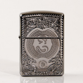 Zippo Armor Case chrom "Anne Stokes Insignia" 60001616 - 1
