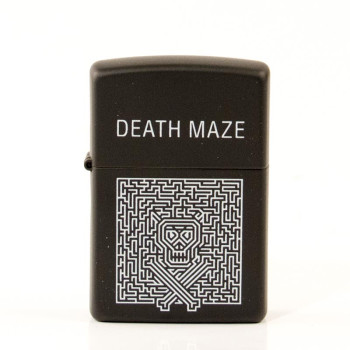 ZIPPO schwarz color "Death Maze" 60004095