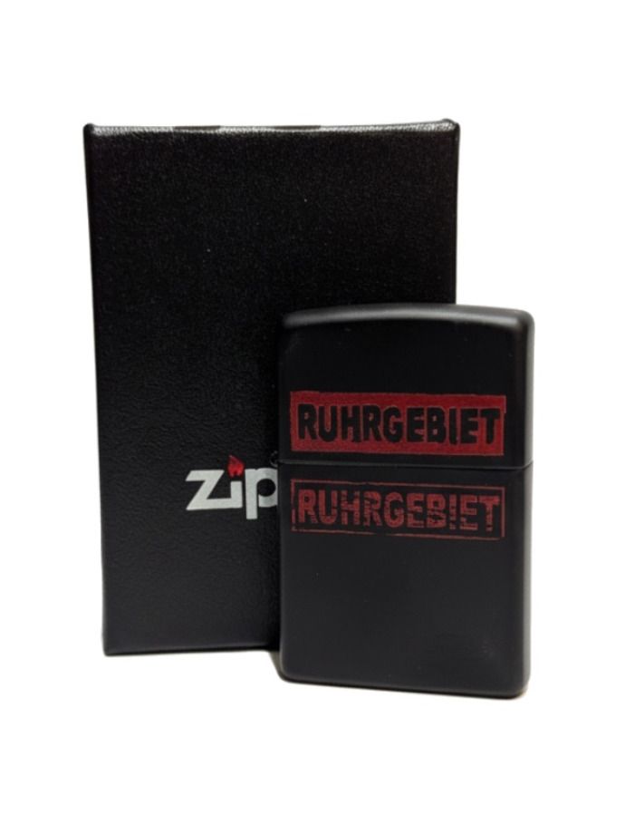 Zippo schwarz color "Ruhrgebiet" 60003836