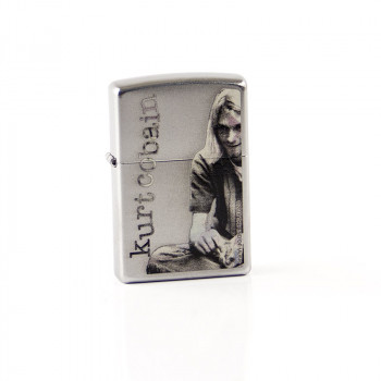 Zippo satin finish color "Kurt Cobain Sitting" 60002141 - 1