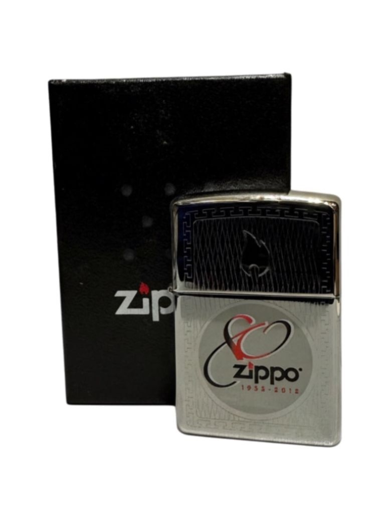 Zippo chrom poliert color 80' Anniversary Edition