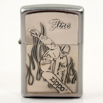 Zippo Snowboard Fire  2001064 - 1