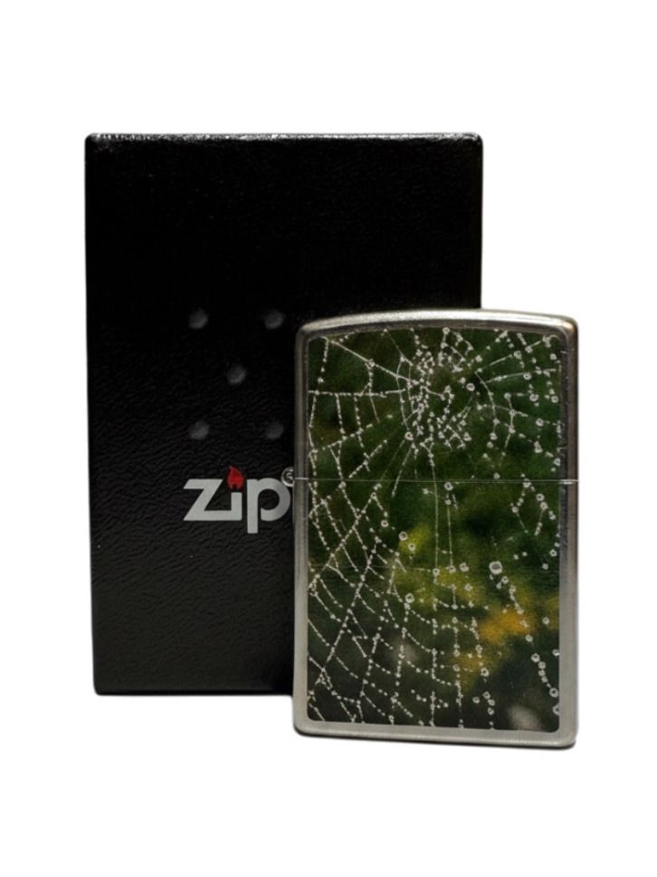 Zippo Spider Web Rain Drops 2002425