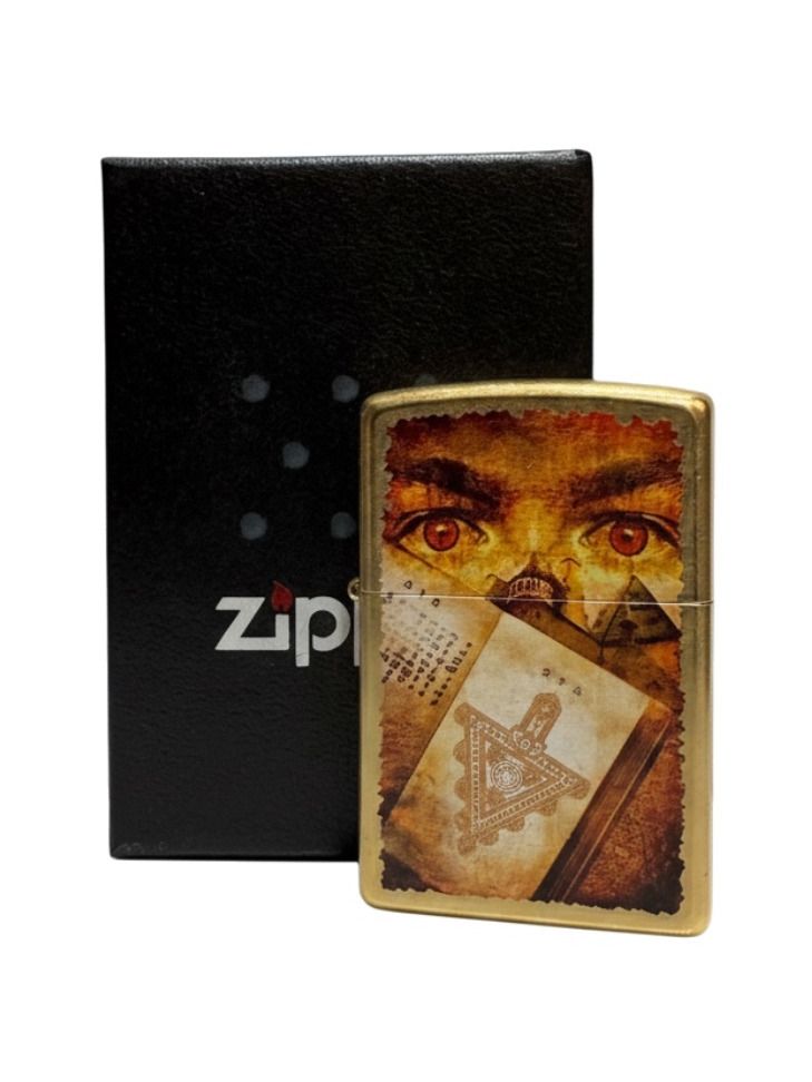 Zippo street messing col. Goth Eye book 2002373