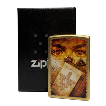 Zippo street messing col. Goth Eye book 2002373