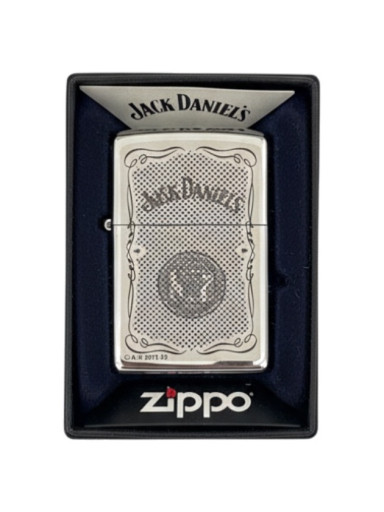 Zippo cr.pol.gelasert "J.Daniel´s mit Logo" 60000700