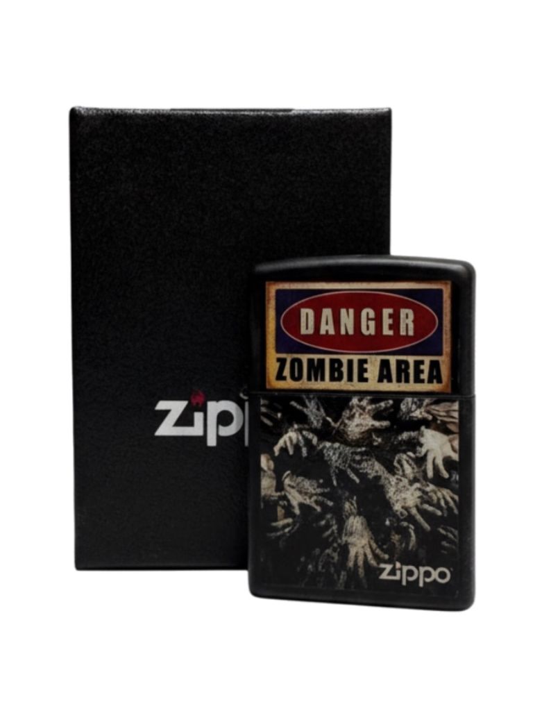 Zippo schwarz color "Zombie Area"  60002561