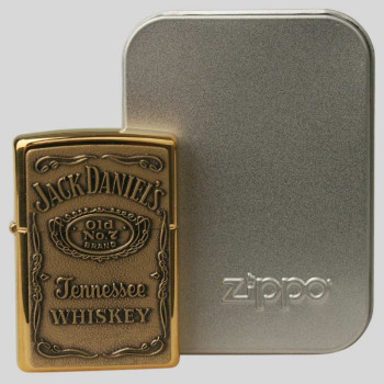 Zippo messing  J.Daniels Emblem 1350003 "60001212"