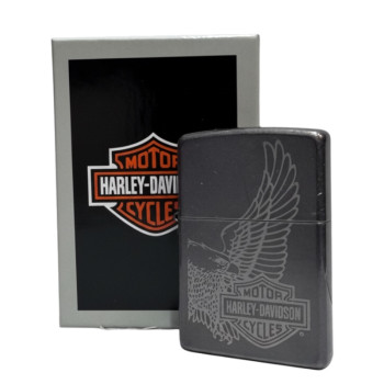 Zippo Gray Dusk grav. "H.D. Eagle" 2003923