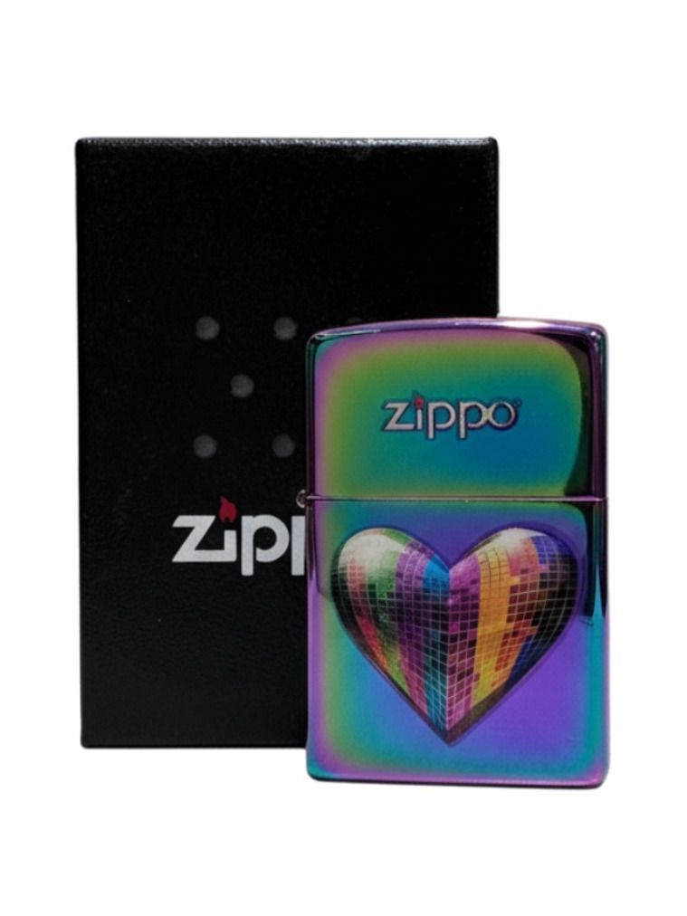 Zippo Rainbow/Spectrum color "Mosaic Heart" 2003823