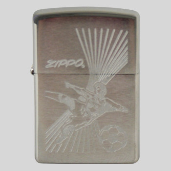 Zippo chrom gebürstet Zippo Soccer Goal 2002797